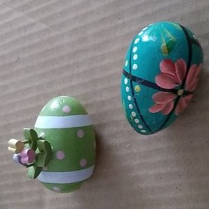 Wooden Easter Eggs